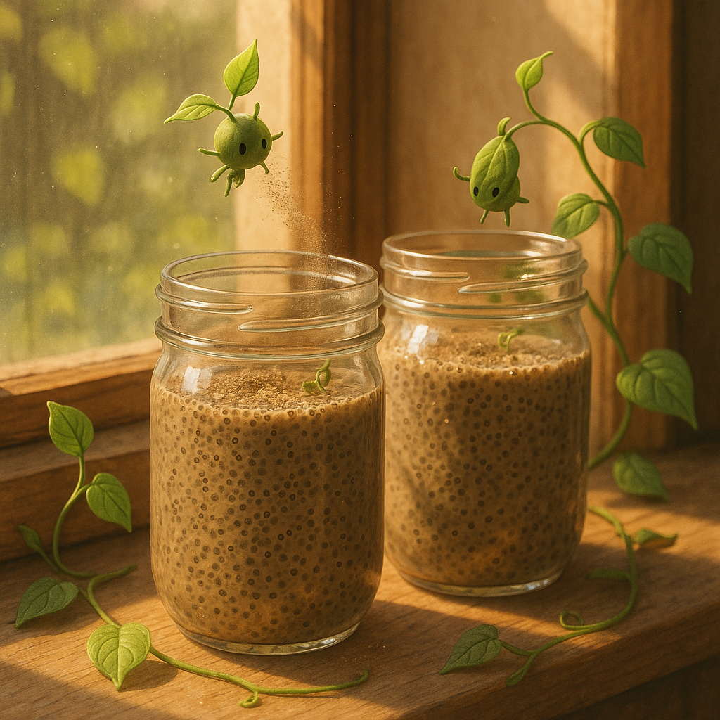 Hojicha Chia Pudding (Meal‑Prep Breakfast, 10g Protein Option)