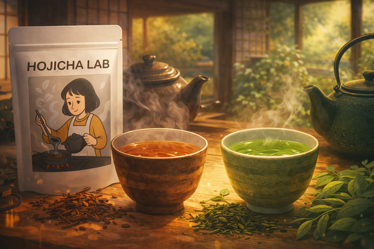 Hojicha vs Sencha: Caffeine, Taste and When to Choose Each