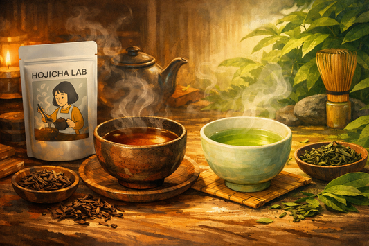 Hojicha vs Green Tea: Caffeine, Taste, Antioxidants and Which One Is Easier to Drink