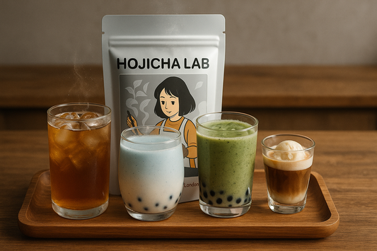 5 Dreamy Hojicha Drinks: Iced Latte, Moon Milk, Boba, Smoothie & Affogato